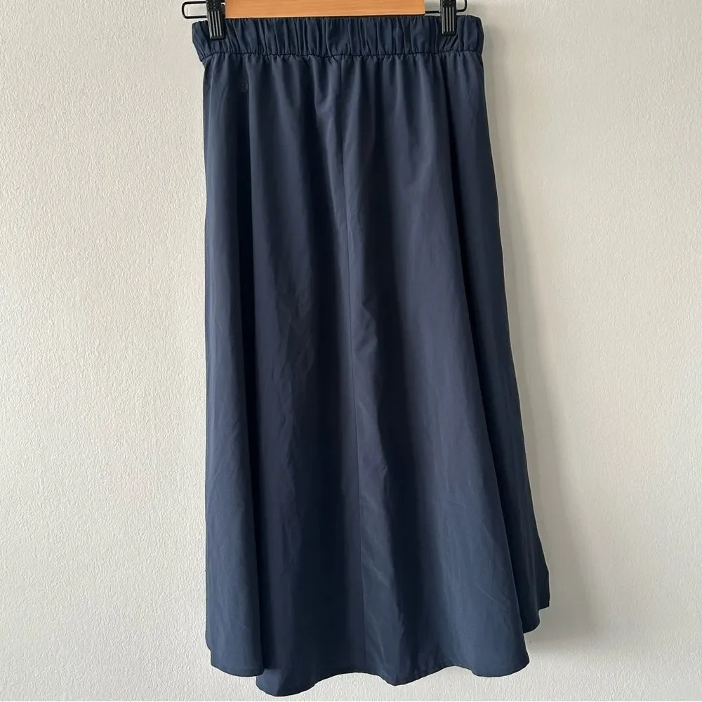Lululemon Time to Flounce Skirt in navy blue - Picture 3 of 9